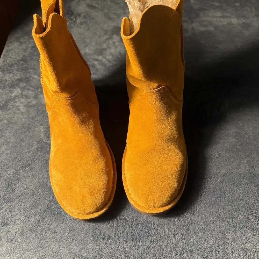 UGG Alida Suede Boots in Chestnut